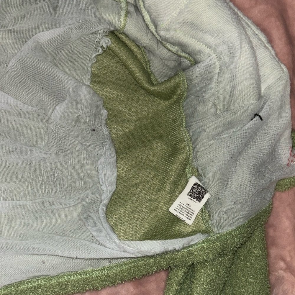green cropped button-up jacket💚 - Picture 2 of 2